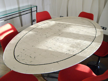 Silver table